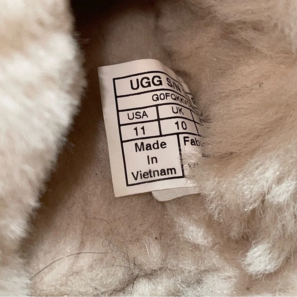 UGG Girl Slippers Size 11